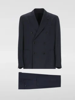 Abito a doppiopetto in lana vergine Lardini