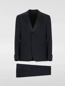 Abito a monopetto in lana vergine Lardini