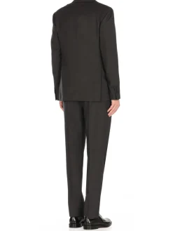 Abito a monopetto in lana vergine Lardini