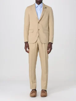 Abito a monopetto in misto lana Lardini