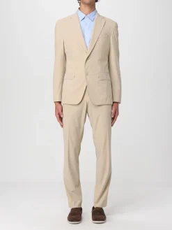 Abito a monopetto in poliestere Boss