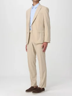 Abito a monopetto in poliestere Boss