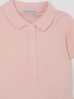 Abito a polo in cotone Moncler