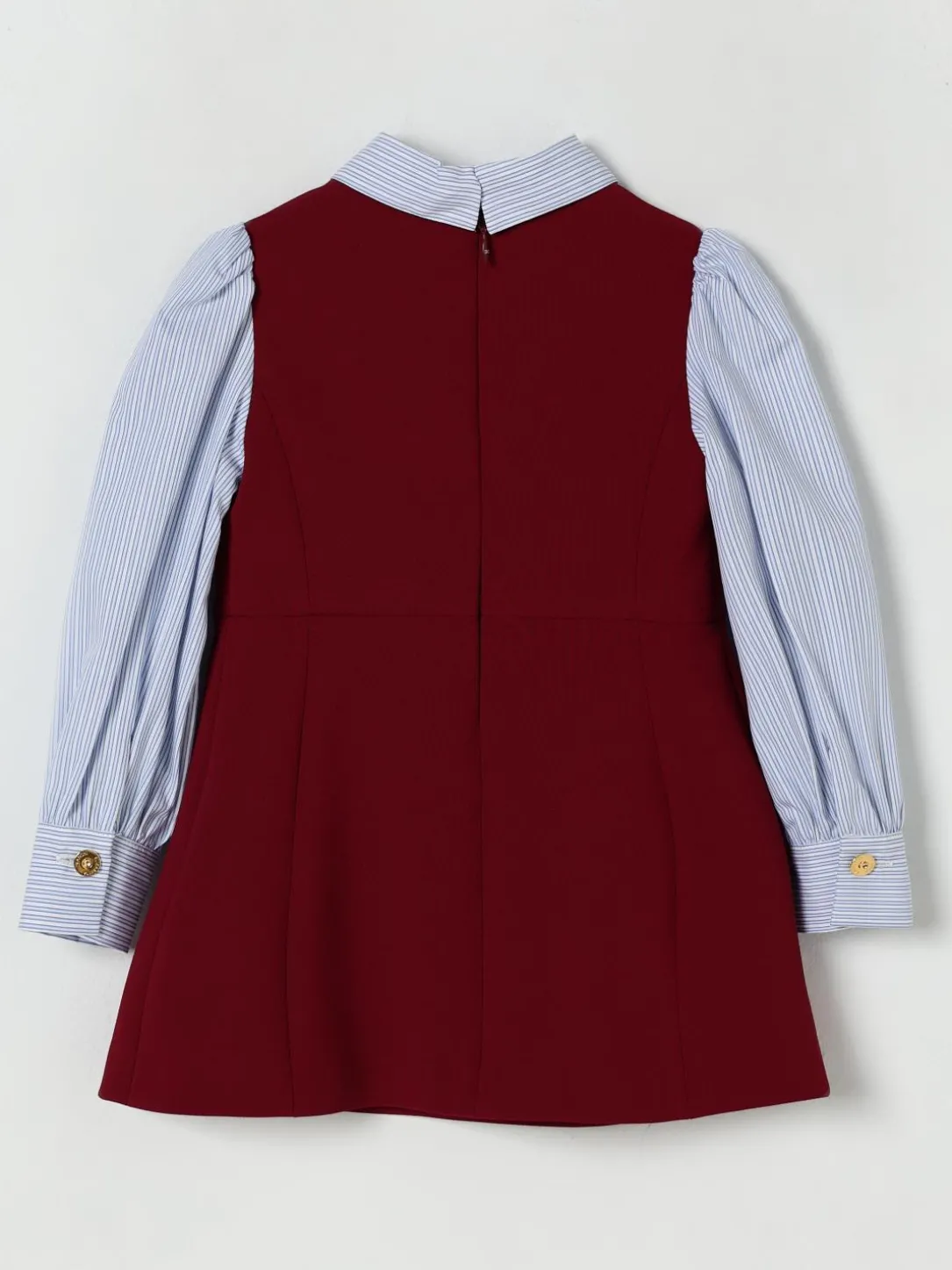 Abito camicia in crepe Elisabetta Franchi La Mia Bambina