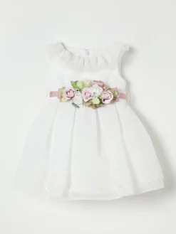 Abito Colori Chiari in tulle con fiori