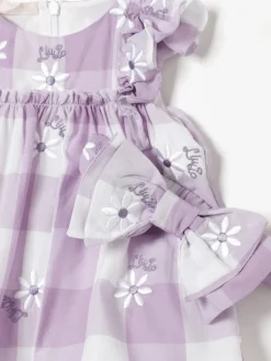 Abito con fascia Liu Jo in cotone check