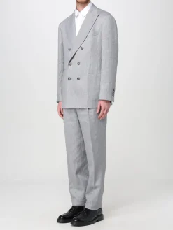 Abito doppiopetto Brunello Cucinelli in lino
