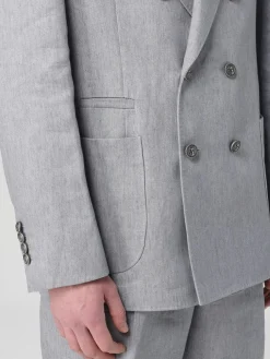 Abito doppiopetto Brunello Cucinelli in lino
