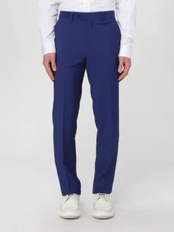 Abito doppiopetto Colamarino in misto lino