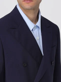 Abito doppiopetto Colamarino in misto lino