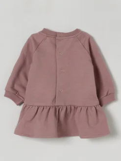 Abito in cotone con logo Elisabetta Franchi La Mia Bambina