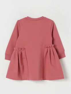 Abito in cotone con logo Marni