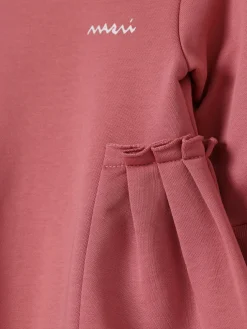 Abito in cotone con logo Marni