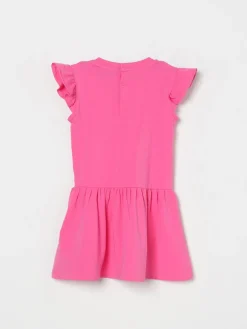 Abito in cotone con stampa Teddy Moschino