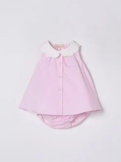 Abito in cotone Elisabetta Franchi La Mia Bambina