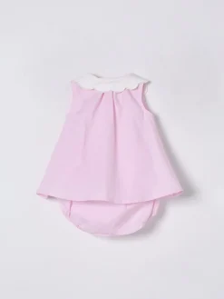 Abito in cotone Elisabetta Franchi La Mia Bambina