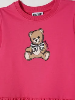 Abito in cotone Teddy Moschino