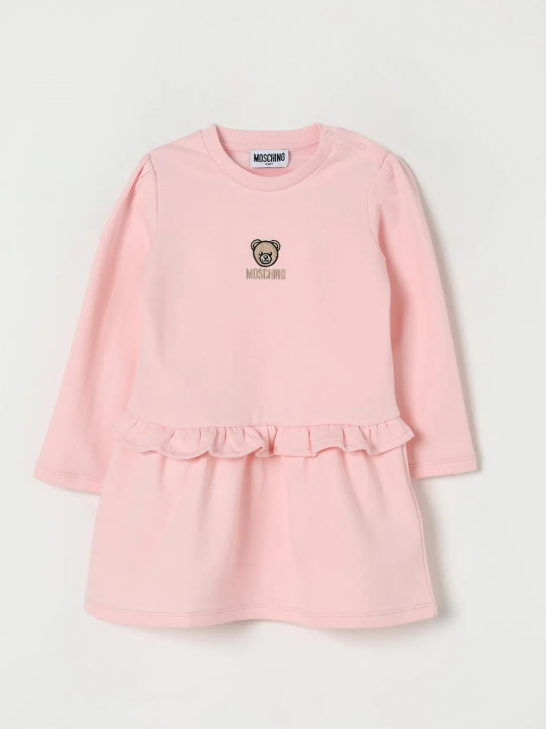 Abito in cotone Teddy Moschino