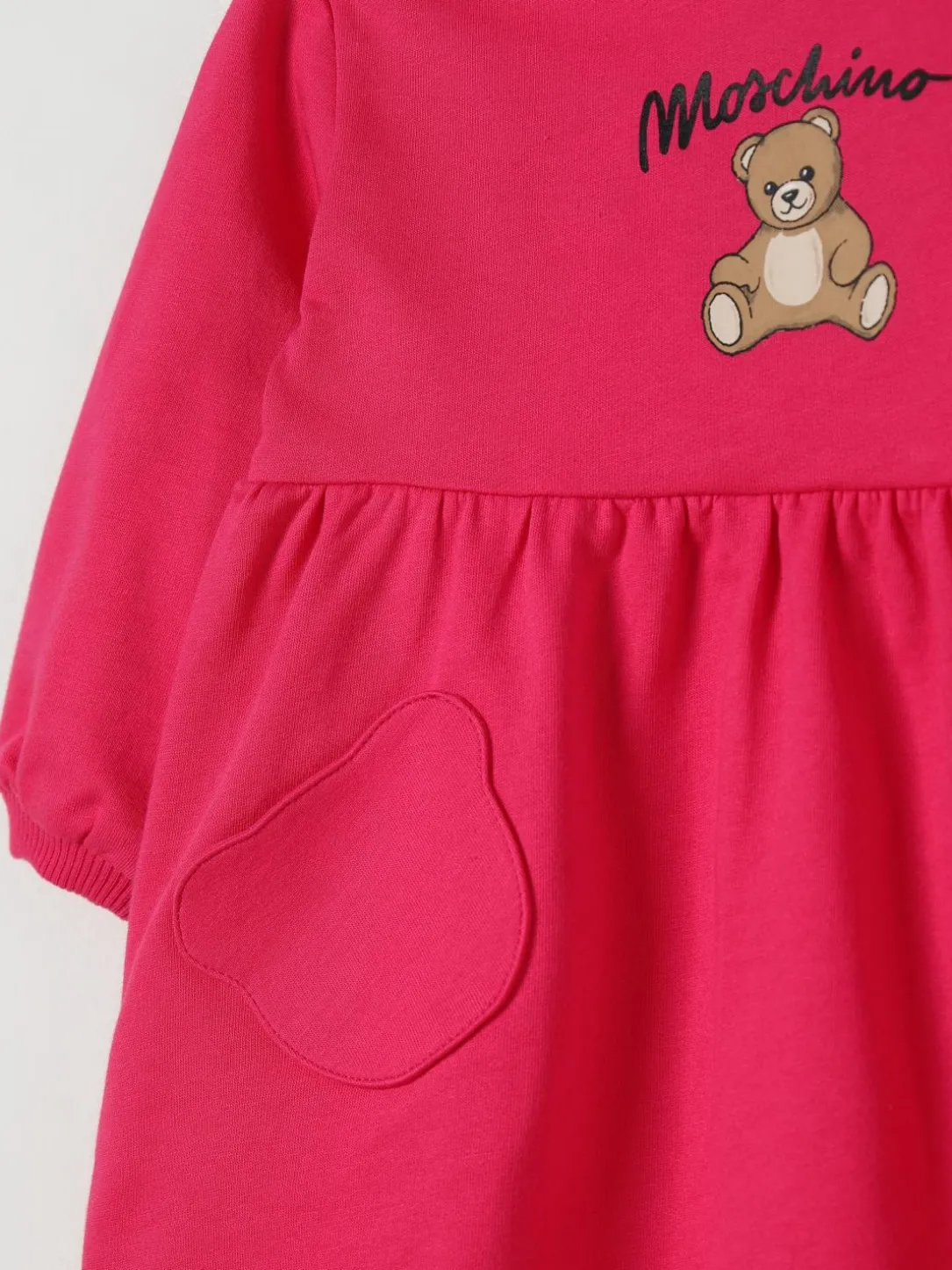 Abito in cotone Teddy Moschino