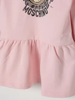 Abito in cotone Teddy Moschino