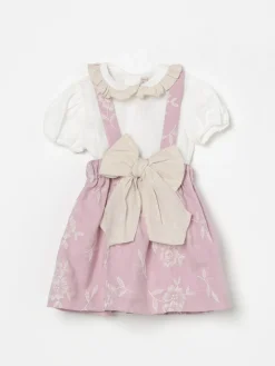 Abito in misto viscosa ricamato La Stupenderia