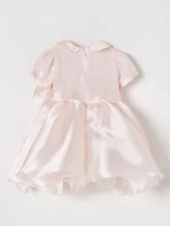 Abito in organza con paillettes Monnalisa