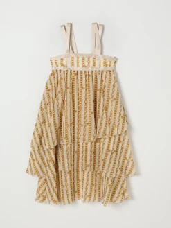 Abito in seta stampata Versace