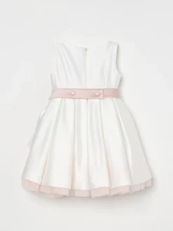 Abito in tulle con fiori Colori Chiari