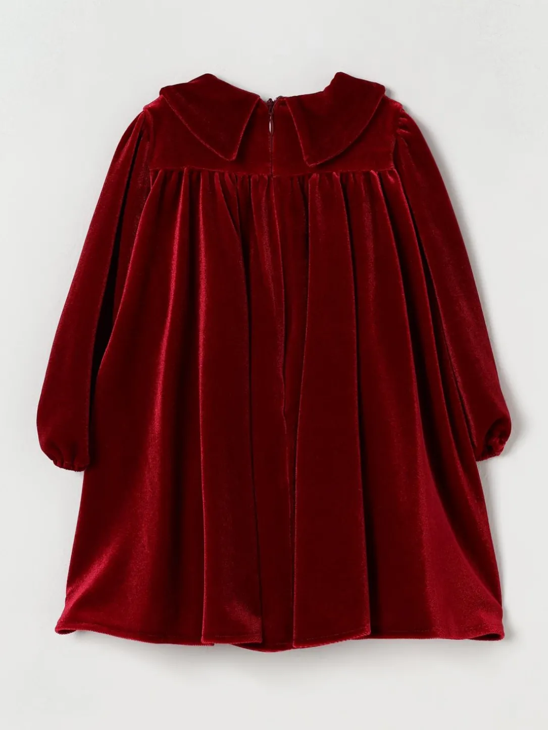 Abito in velluto con fiocco La Stupenderia