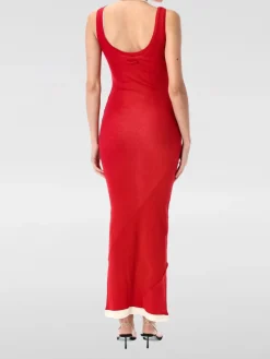 Abito midi Jean Paul Gaultier in cotone stretch