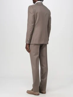 Abito monopetto Zegna in misto lana e Mohair