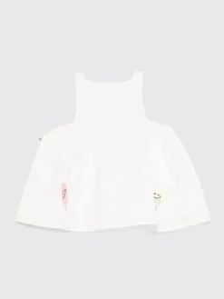 Abito Stella McCartney Kids in cotone con ricamo