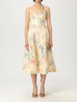 Abito Zimmermann in lino con stampa floreale