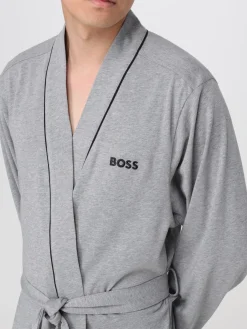 Accappatoio Kimono in cotone Boss