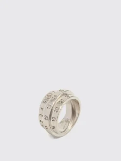 Anello Numeric MM6 Maison Margiela in ottone