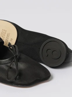 Ballerina Anatomic Tabi MM6 Maison Margiela in nylon a rete