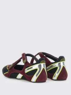 Ballerina Floor 001 The Attico in camoscio e mesh