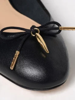 Ballerina Iris Chloè in pelle con fiocco