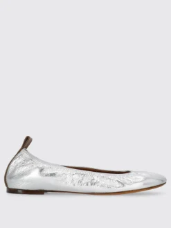 Ballerina Lanvin in pelle laminata