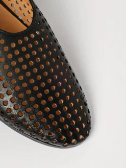 Ballerina Marsèll in pelle traforata