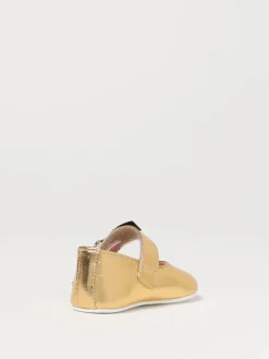 Ballerina Moschino in pelle laminata