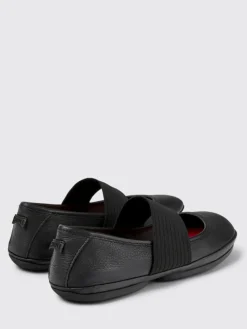 Ballerina Right Camper in pelle e tessuto