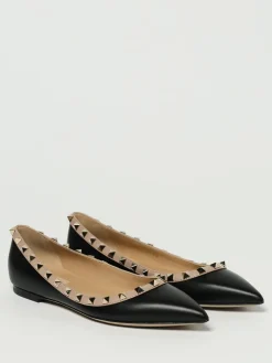 Ballerina Rockstud Valentino Garavani in pelle