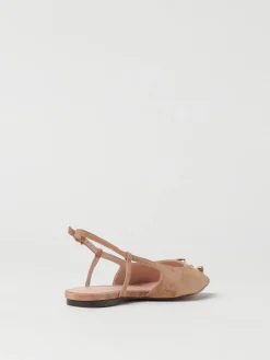 Ballerina slingback C-Me Coccinelle in camoscio