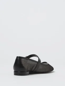 Ballerina Stuart Weitzman in mesh e pelle