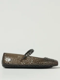 Ballerina The Jelly Jimmy Choo in gomma traforata con strass