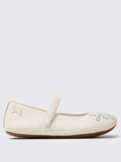 Ballerina Twins Camper in pelle con stampa floreale