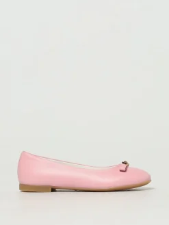 Ballerine Gianni Ribbon Versace in pelle di agnello