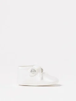 Ballerine in mikado Monnalisa con fiocco