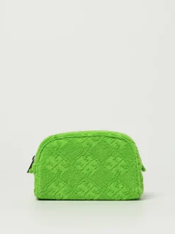 Beauty case Ella Tory Burch in spugna di cotone jacquard